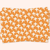 Ghost Halloween Sinaasappel Tissuepapier