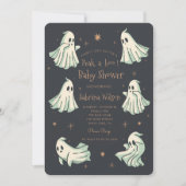 Ghost Halloween Spooktacular Baby shower Kaart (Voorkant)