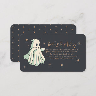 Ghost Halloween Spooktacular Books voor Baby Informatiekaartje