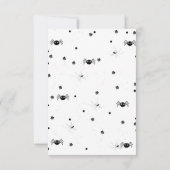 Ghost Halloween Spooky Een Eerste Verjaardag Kaart (Achterkant)