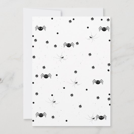 Ghost Halloween Spooky Vibes Retro Groovy Verjaard Kaart (Achterkant)