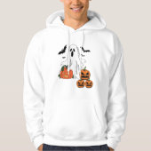 Ghost Halloween Sweatshirt, Hoodie (Voorkant)