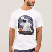 Ghost - Halloween T-shirt (Voorkant)