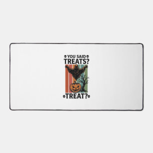 Ghost Halloween T-shirt met griezelige Treat Pun e Bureaumat