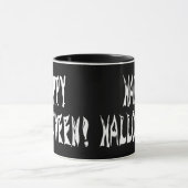 Ghost Halloween Text Mok (Midden)