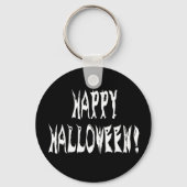 Ghost Halloween Text Sleutelhanger (Voorkant)