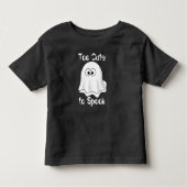 Ghost Halloween "too Cute to Spook" Kinder Shirts (Voorkant)