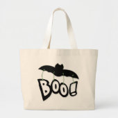 Ghost Halloween Trick or treat Bag Grote Tote Bag (Voorkant)