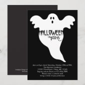 Ghost Halloween Uitnodiging (Voorkant / Achterkant)