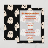 Ghost Halloween Uitnodiging (Voorkant / Achterkant)