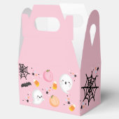 Ghost Halloween Verjaardag Roze Spooktacular Party Bedankdoosjes (Geopend)