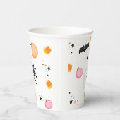 Ghost Halloween Verjaardag Roze Spooktacular Party Papieren Bekers (Rechts)