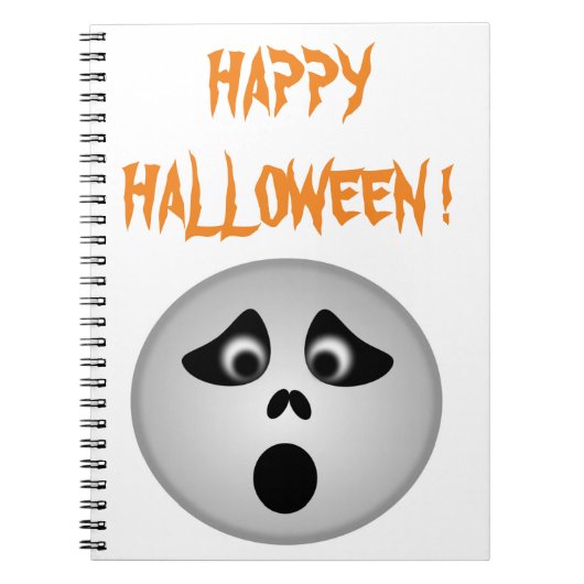 GHOST "HAPPY HALLOWEEN" NOTITIEBOEK (Voorkant)
