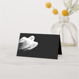 Ghost Happy Halloween Party Place Card Plaatskaartje