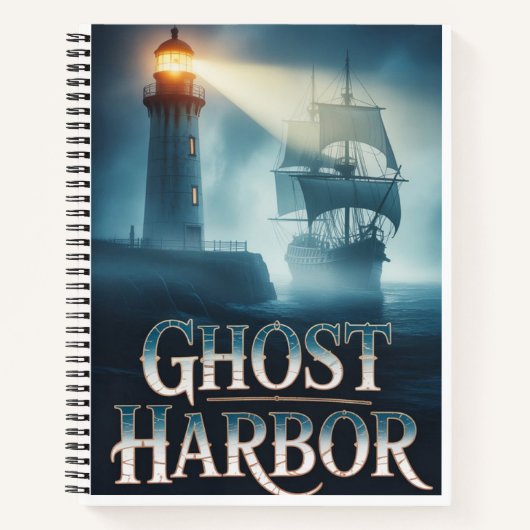 Ghost Harbor – Mysterische Vuurtoren  Notitieboek (Voorkant)