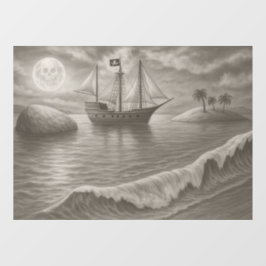 Ghost – Haunting Nautical Window Raamsticker