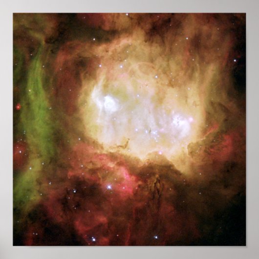 Ghost Head Nebula Space NASA Poster (Voorkant)