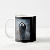 Ghost Heart Hands Scary Face Horror Poster Hallowe Koffiemok (Links)