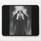 Ghost Heart Hands Y Face Horror Ster Halloween  Muismat (Voorkant)