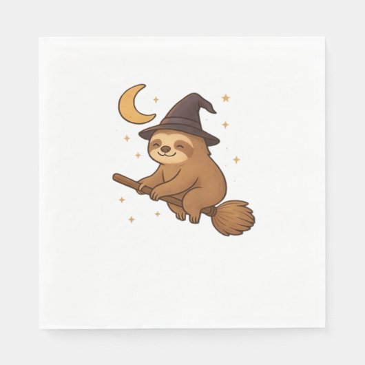 Ghost Hedgehog Librarian - Schattigee Halloween Servet (Voorkant)