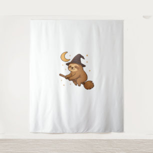 Ghost Hedgehog Librarian - Schattigee Halloween Wandkleed
