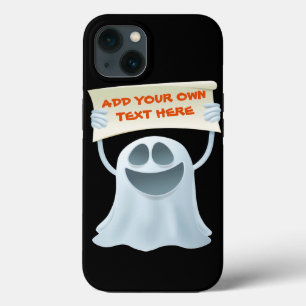 Ghost holding text Case-Mate iPhone case