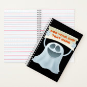 Ghost holding text notitieboek (Binnen)