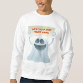 Ghost holding text trui (Voorkant)
