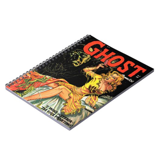 Ghost  Horror Comics Lady Yellow Notitieboek (Linkerzijde)