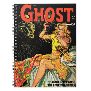 Ghost Horror Comics Lady Yellow Notitieboek