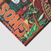 Ghost  Horror Comics Witch's Call Decoupage Tissuepapier (Detail)