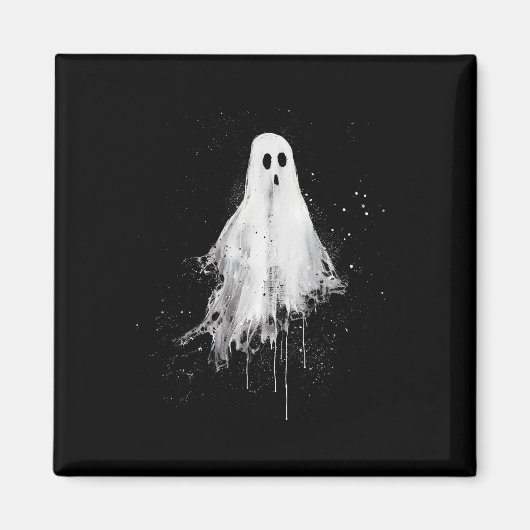 Ghost Horror Spooky Enge Halloween Gothic Alt Ghou Magneet (Voorkant)