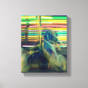 Ghost Horse Canvas Afdruk