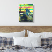 Ghost Horse Canvas Afdruk (Insitu (Slaapkamer))
