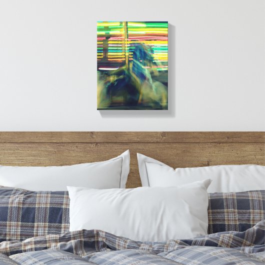Ghost Horse Canvas Afdruk (Insitu (Slaapkamer))
