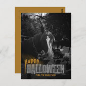 Ghost Horse Halloween Briefkaart (Voorkant / Achterkant)