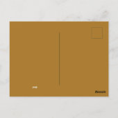 Ghost Horse Halloween Briefkaart (Achterkant)