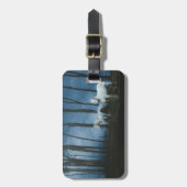 Ghost Horses in Dark Midnight Bagagelabel (Voorkant verticaal)