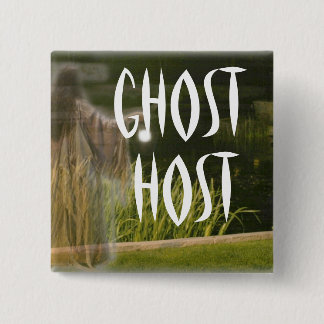 GHOST HOST-BUTTON VIERKANTE BUTTON 5,1 CM