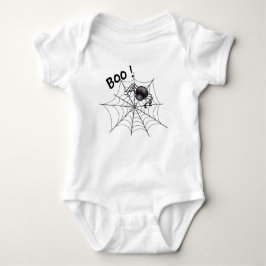 Ghost House Halloween Baby shower Romper