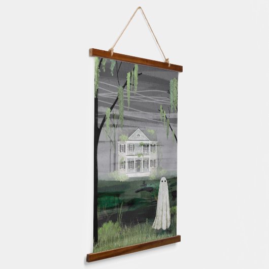 Ghost House Hangend Wandkleed (Gebogen)