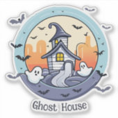 Ghost House Sticker (Voorkant)