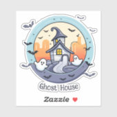 Ghost House Sticker (Vel)