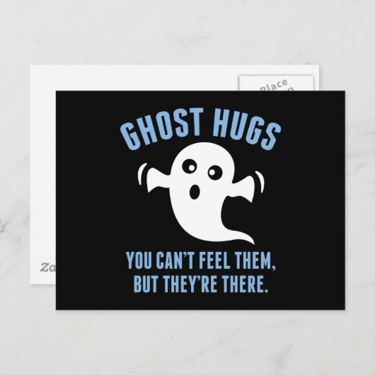 Ghost Hugs Briefkaart (Voorkant / Achterkant)