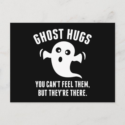 Ghost Hugs Briefkaart (Voorkant)