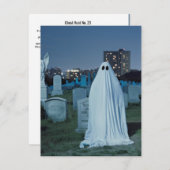 Ghost Hunt 25 Bedankkaart (Voorkant / Achterkant)