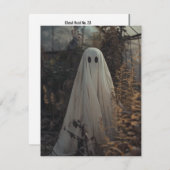 Ghost Hunt 30 Bedankkaart (Voorkant / Achterkant)