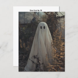 Ghost Hunt 30 Bedankkaart