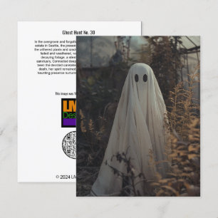 Ghost Hunt 30 Bedankkaart