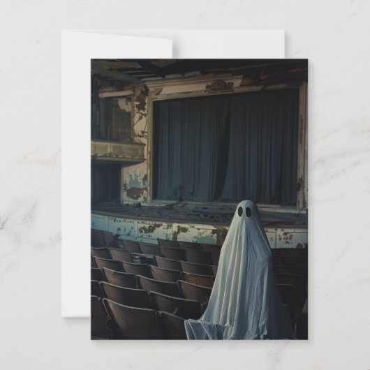 Ghost Hunt 40 Bedankkaart (Voorkant)